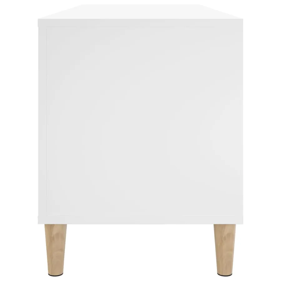 Armoire à disques blanc 100x38x48 cm bois d'ingénierie - 6