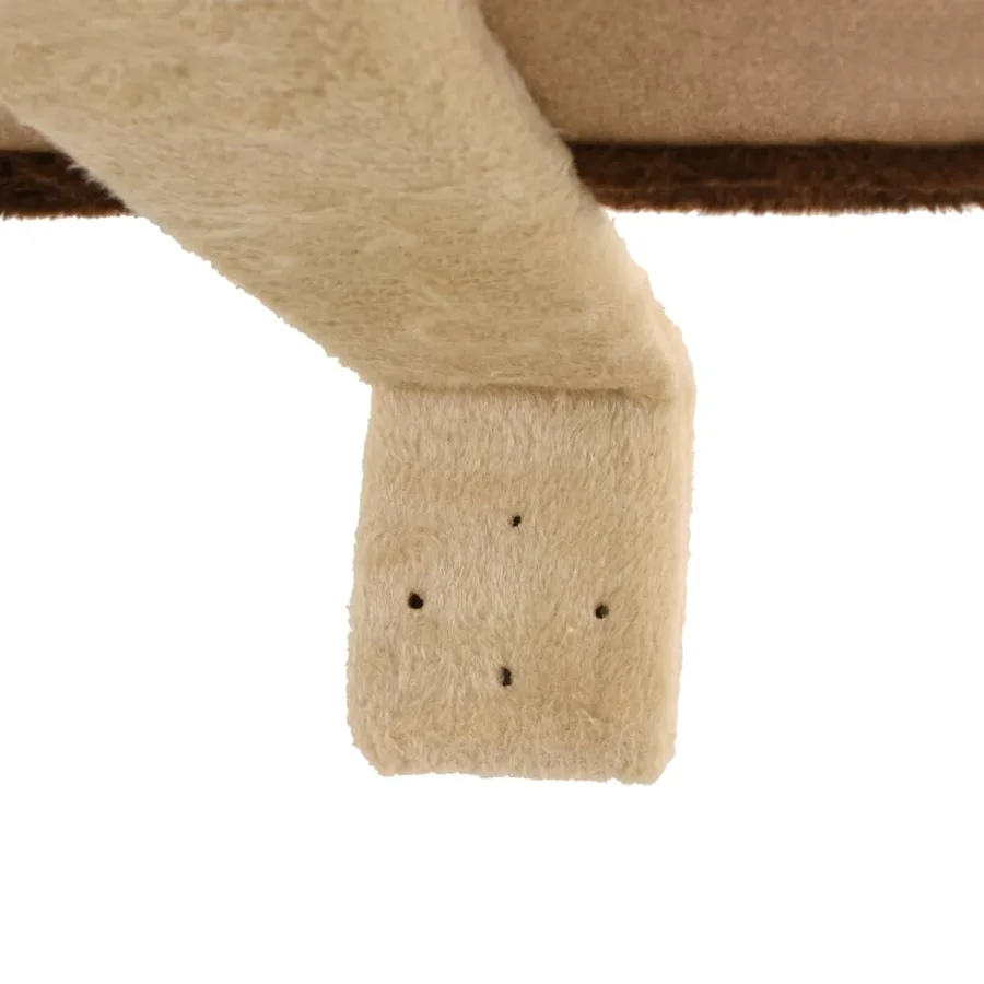 Arbre à chat en sisal Montage mural 194 cm Beige et marron - 9