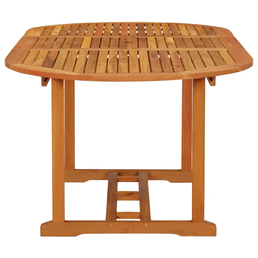 Table de jardin 200x100x75 cm Bois d'eucalyptus solide - 3