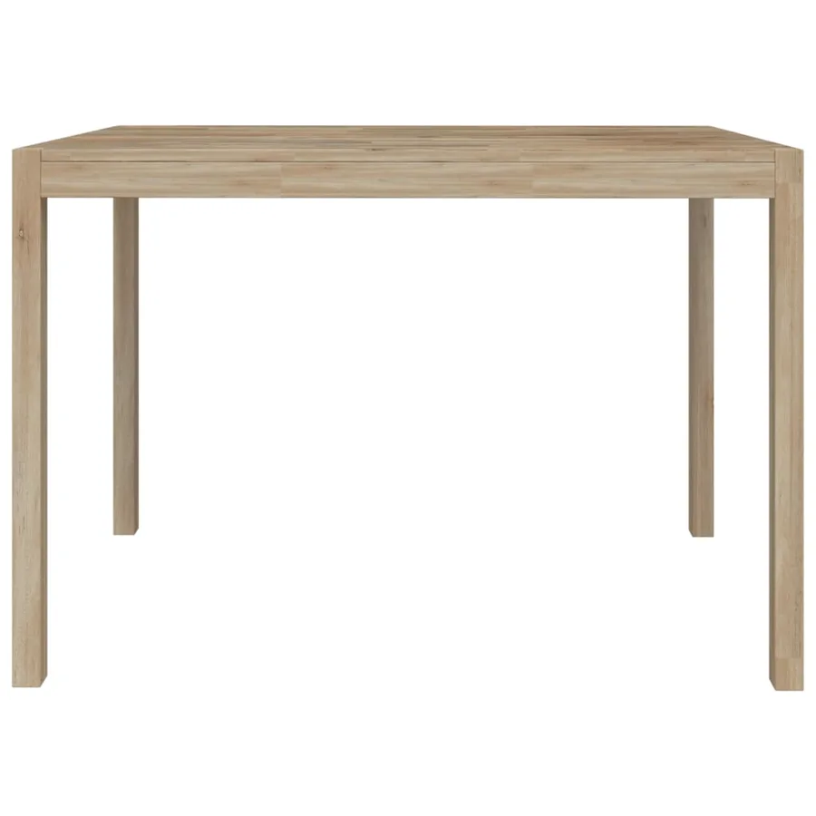 Table à manger 110x70x75 cm bois d'acacia solide - 4