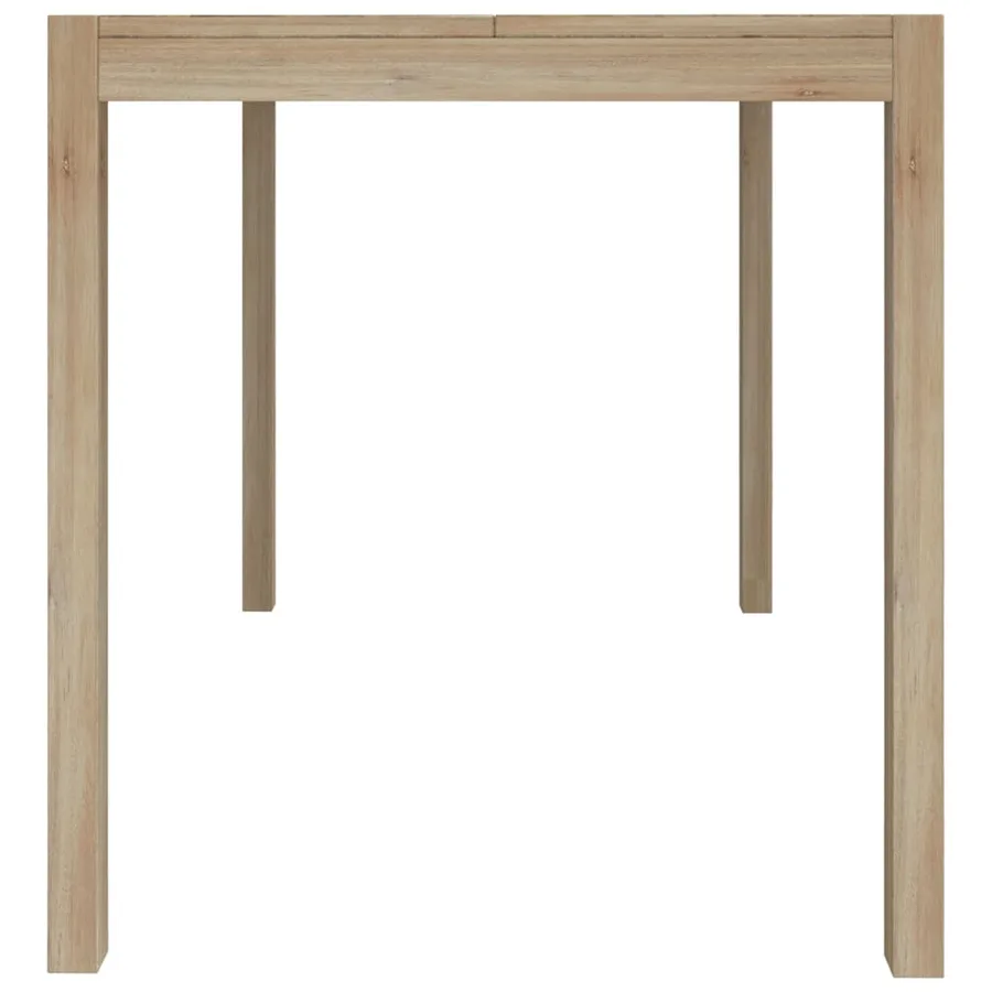 Table à manger 110x70x75 cm bois d'acacia solide - 5