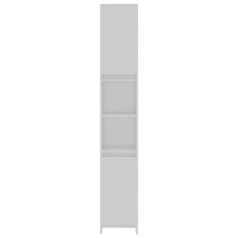 Ensemble de meubles de salle de bain 4pcs Blanc Bois ingénierie - 15