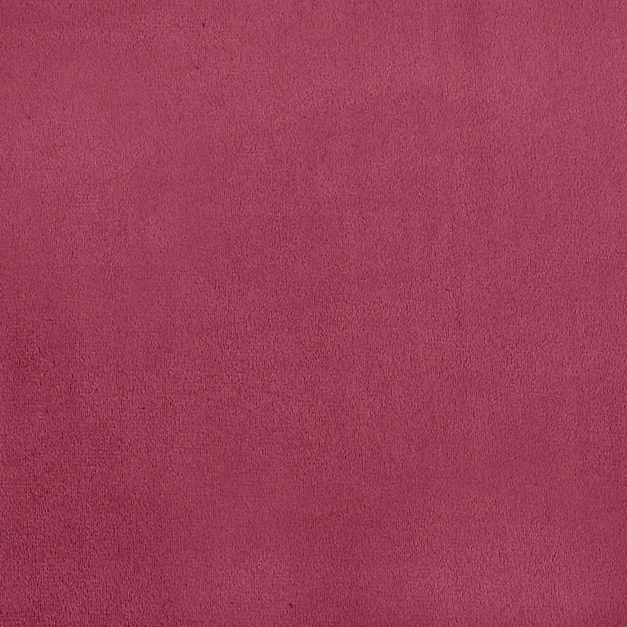Fauteuil rouge bordeaux velours - 7