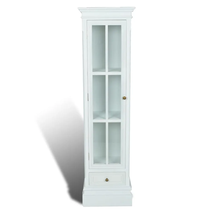 Meuble de bibliothèque avec 3 étagères Blanc Bois - 2