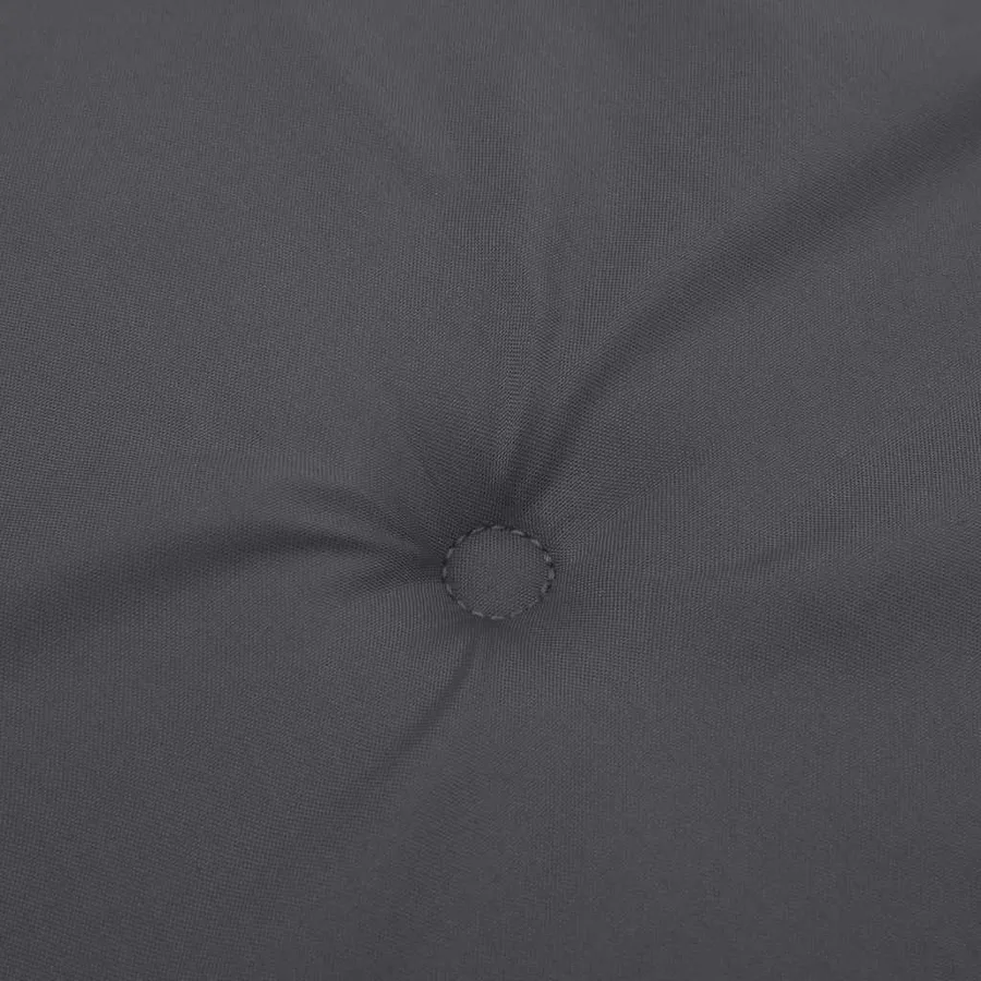 Coussin de banc de jardin anthracite 100x50x3 cm tissu oxford - 5
