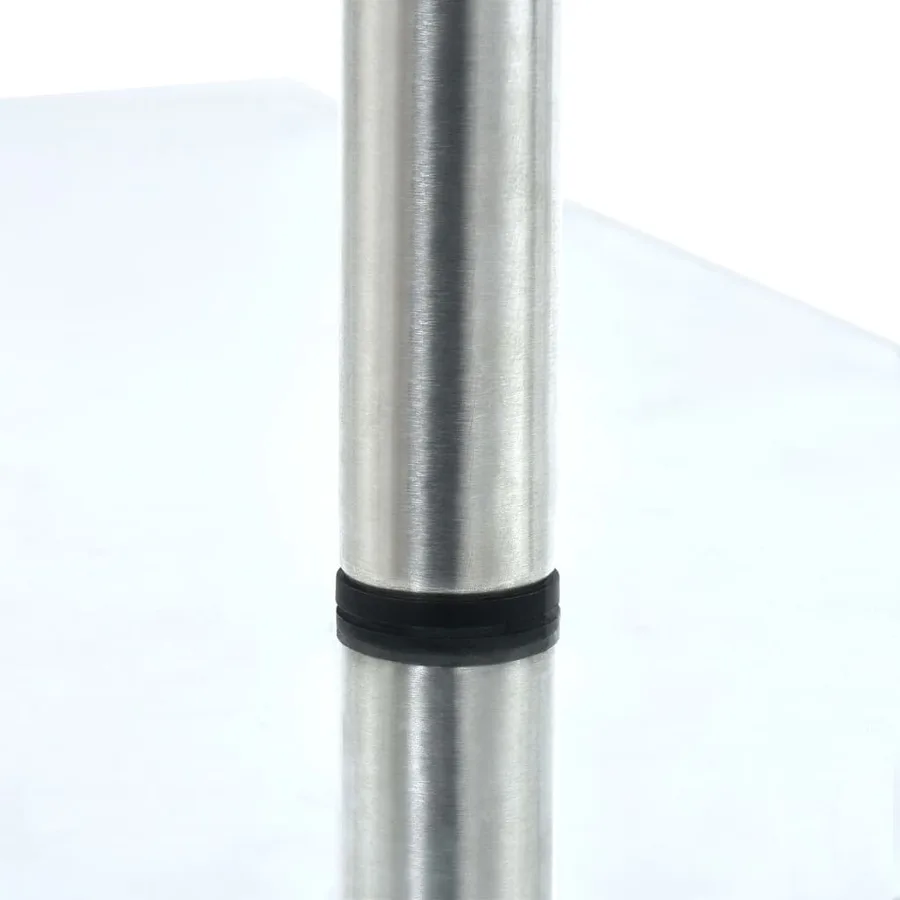 Étagère d'angle de cuisine à 3 niveaux Verre trempé - 7