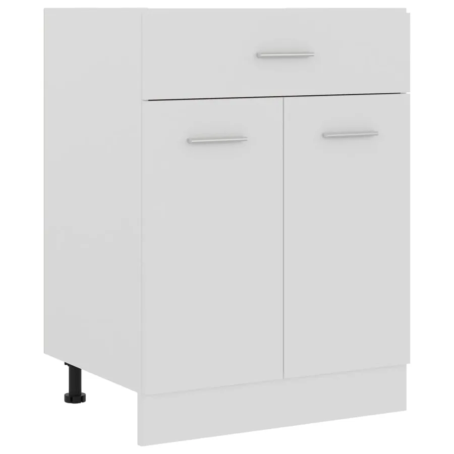 Armoire à tiroirs "Lyon" Blanc 60 x 46 x 81,5 cm Bois d'ingénierie