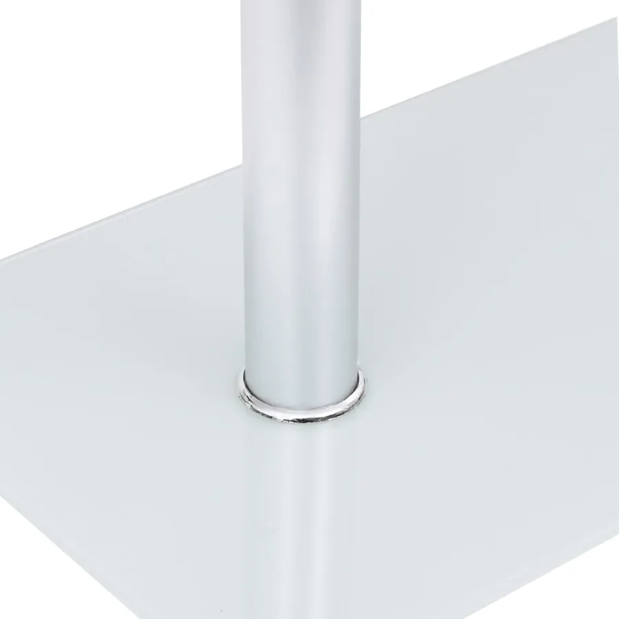 Table d'appoint en forme U Transparent 45x30x58 cm Verre trempé - 5