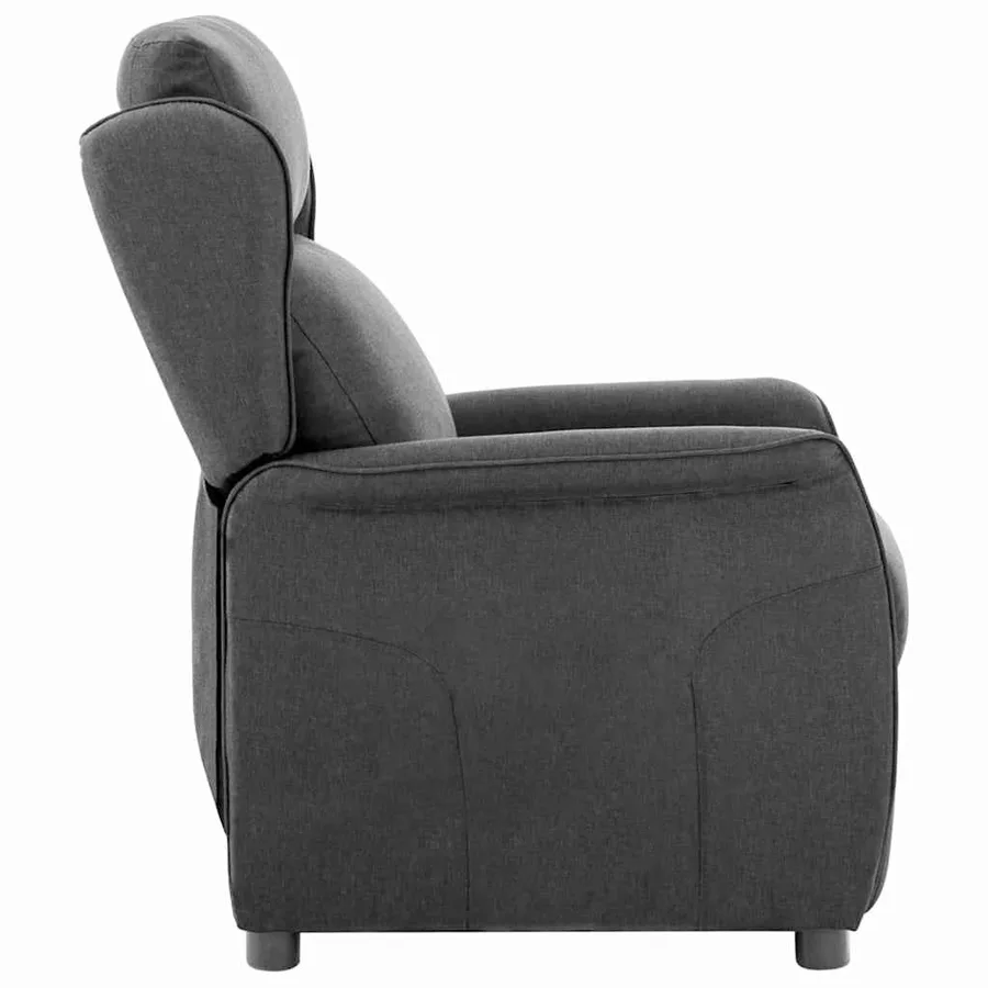Fauteuil inclinable Gris foncé 66.5 x 94 x 101.5 cm Polyester - 3