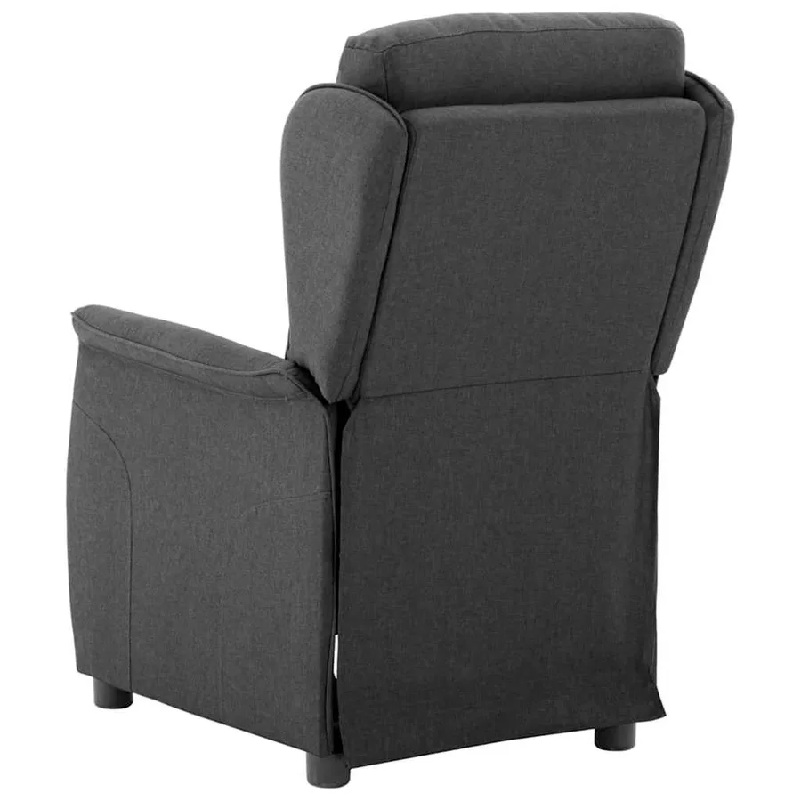 Fauteuil inclinable Gris foncé 66.5 x 94 x 101.5 cm Polyester - 4