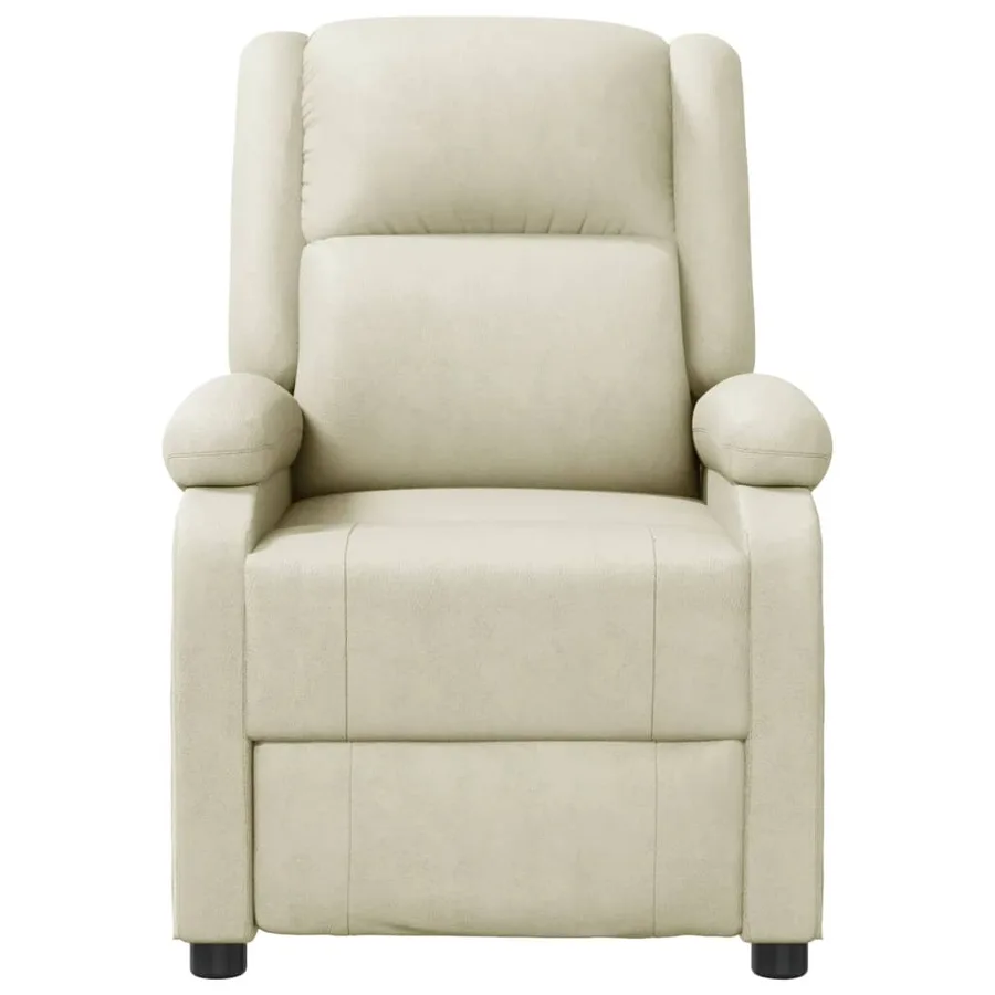 Fauteuil de massage Crème Similicuir - 3