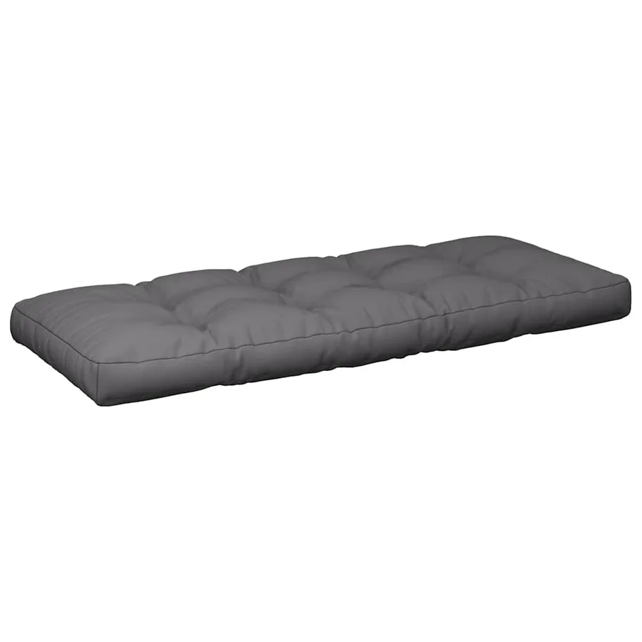 Coussins de palette lot de 2 anthracite tissu - 4