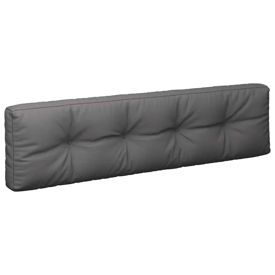 Coussins de palette lot de 2 anthracite tissu - 5