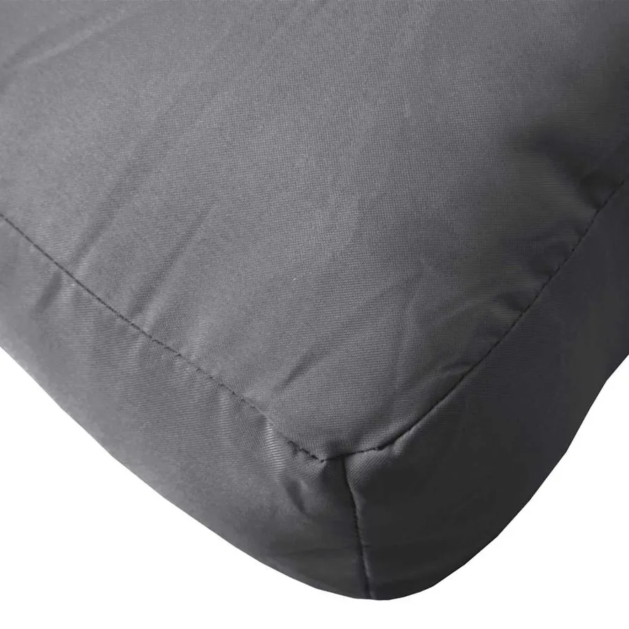 Coussins de palette lot de 2 anthracite tissu - 6