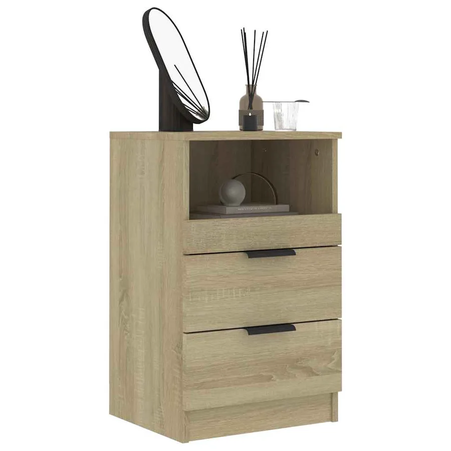 Table de chevet Chêne sonoma Bois d'ingénierie - 7