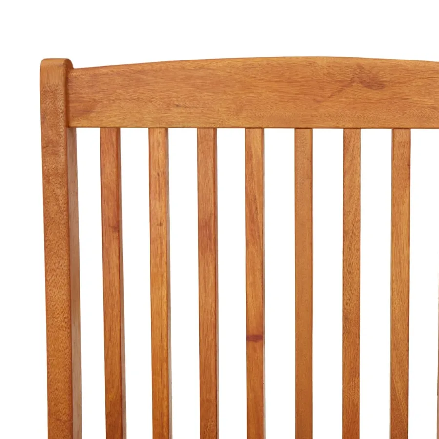 Chaises de jardin pliables lot de 2 Bois d'eucalyptus massif - 7