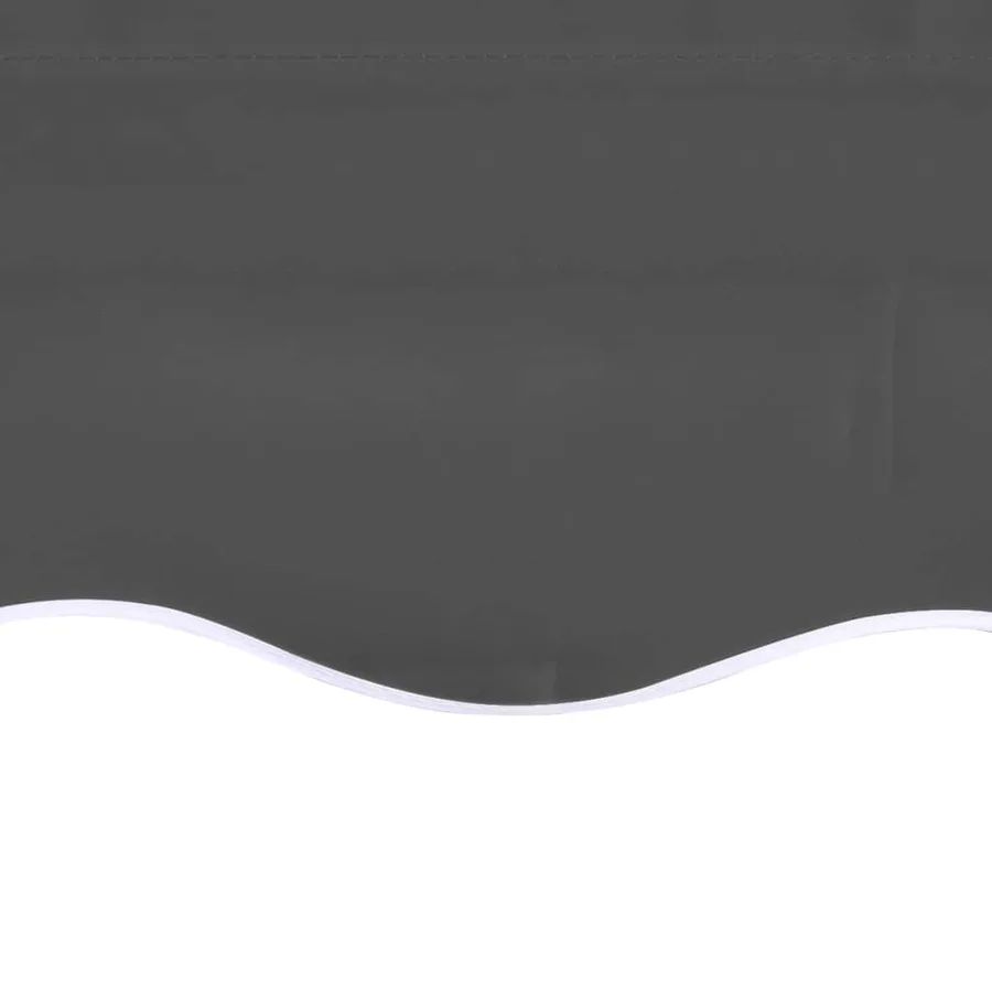 Tissu de remplacement pour auvent anthracite 4x3,5 m polyester - 5