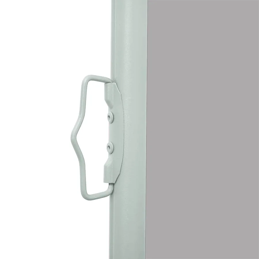 Auvent latéral rétractable 160 x 500 cm Gris - 9