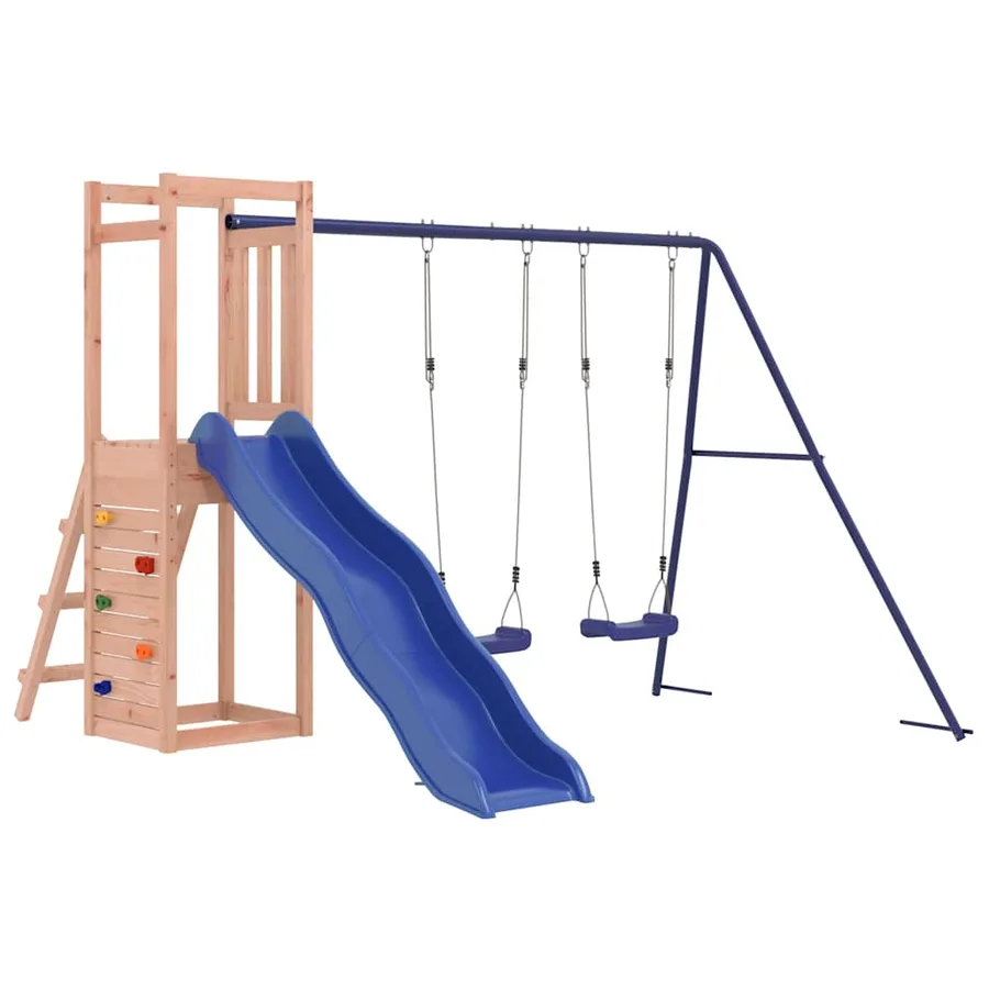 Aire de jeux d'extérieur bois massif de douglas - 2