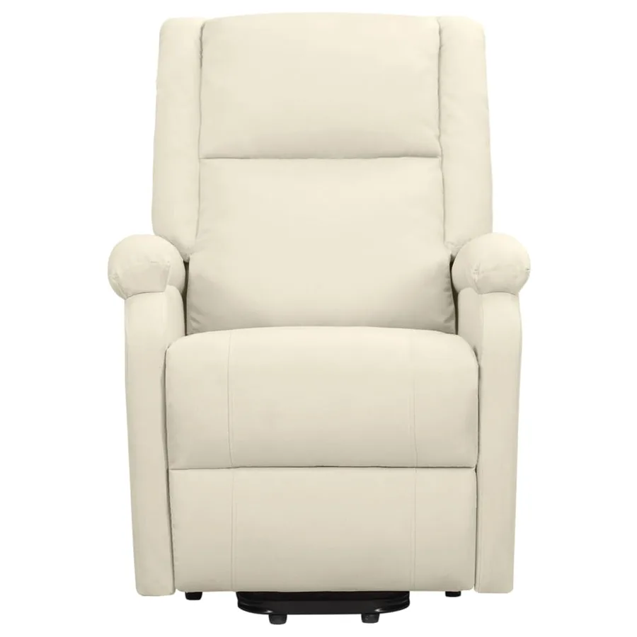 Fauteuil de massage Crème Tissu - 3