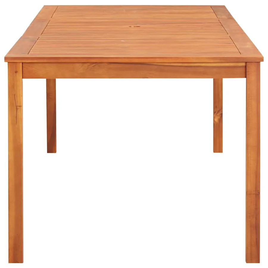 Table de jardin 215x90x74 cm Bois d'acacia massif - 3