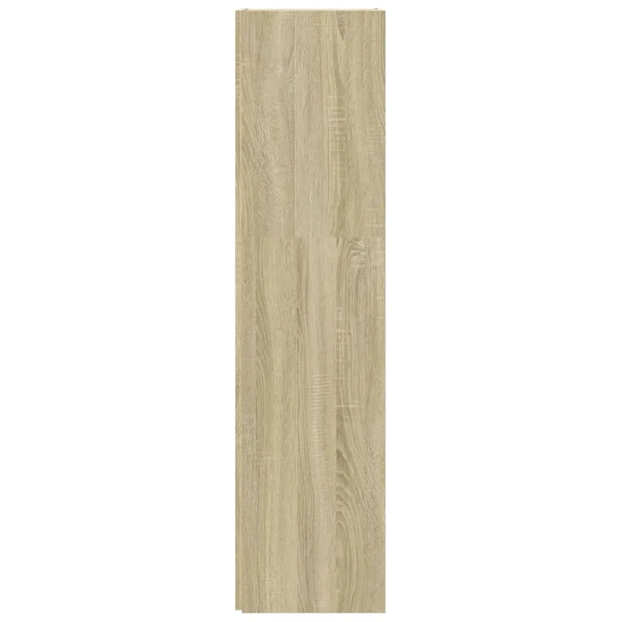Armoire d'angle Chêne sonoma 33x33x132 cm Bois d’ingénierie - 5