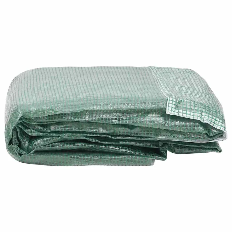 Couverture de remplacement de serre (6 m²) 200x300x200 cm Vert - 3