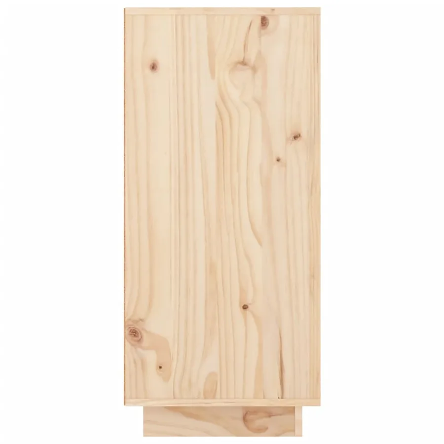Buffet 111x34x75 cm Bois massif de pin - 7