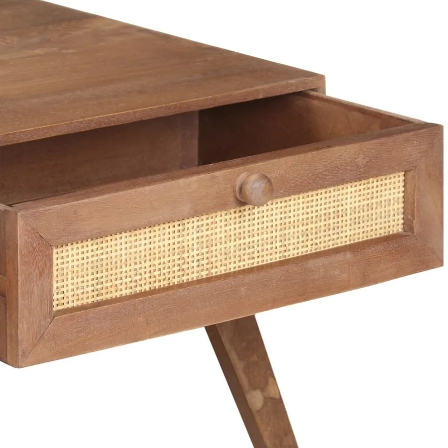Table basse 100x60x40 cm Bois de manguier massif - 5