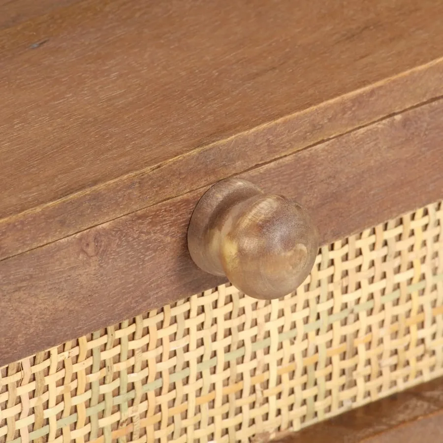 Table basse 100x60x40 cm Bois de manguier massif - 7