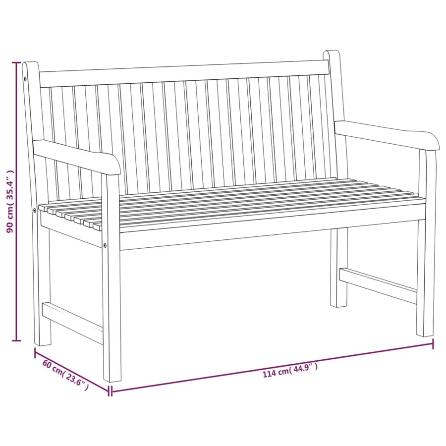 Ensemble à manger de jardin 3 pcs Bois de teck massif - 10