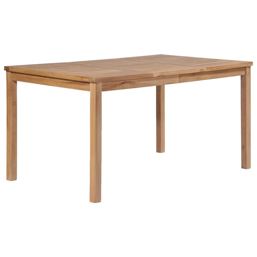 Ensemble à manger de jardin 3 pcs Bois de teck massif - 7