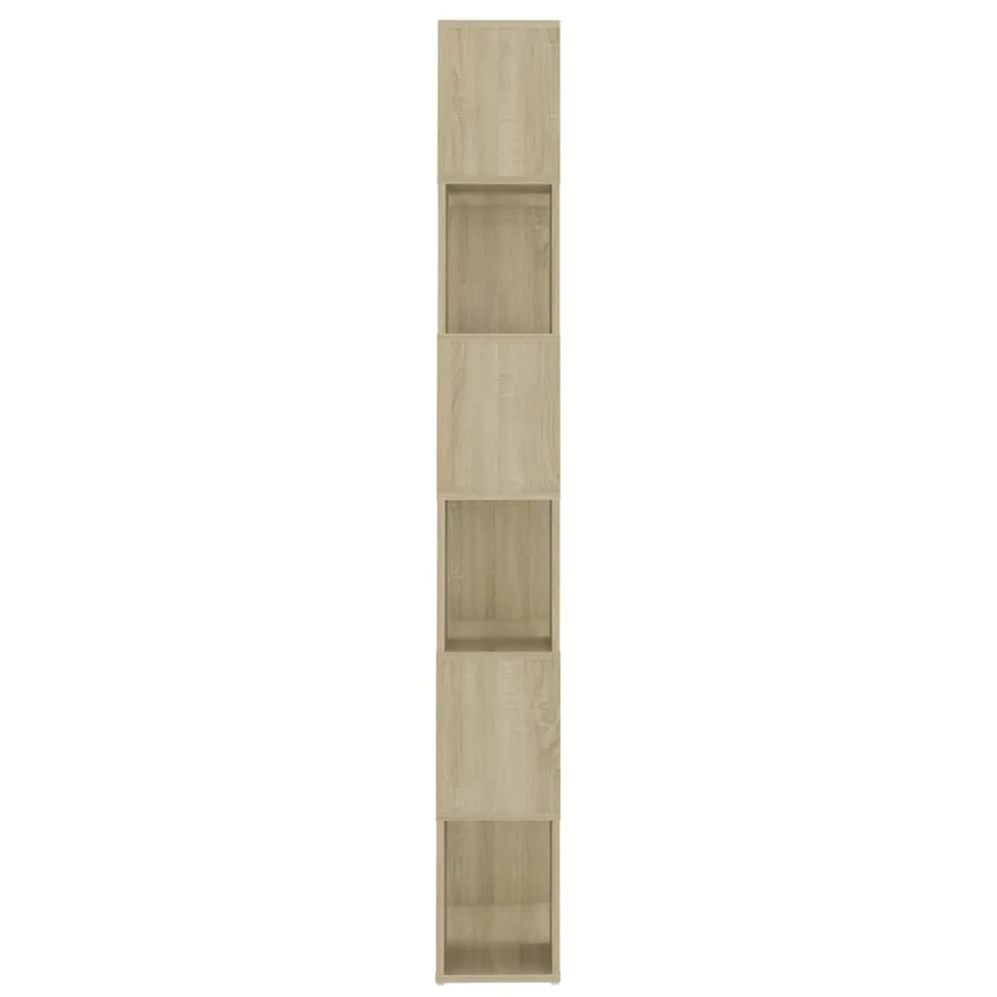 Bibliothèque/Séparateur de pièce Chêne sonoma 60x24x186 cm - 6