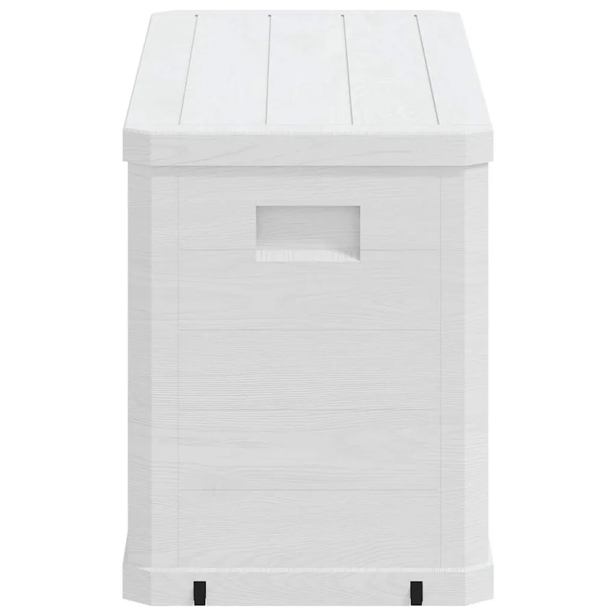 Boîte de rangement de jardin 280 L Gris clair - 5