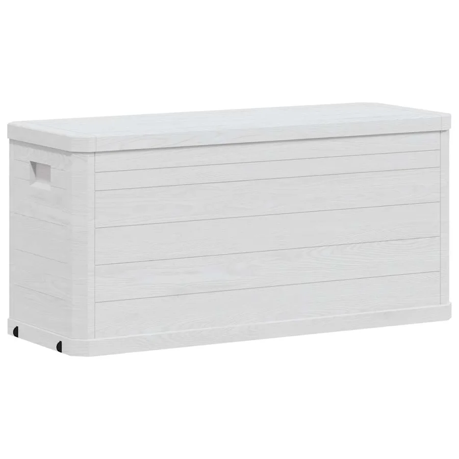 Boîte de rangement de jardin 280 L Gris clair - 6