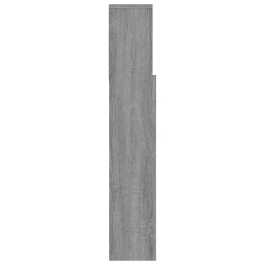 Armoire de tête de lit Sonoma gris 180x19x103,5 cm - 4