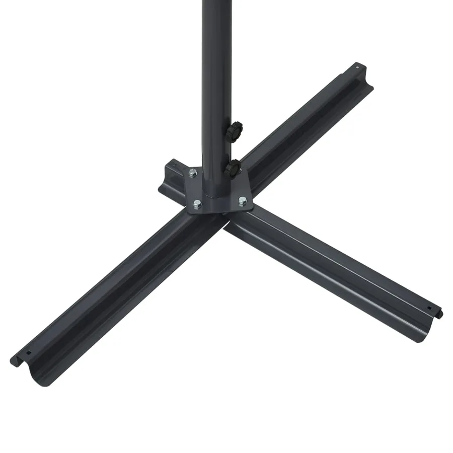 Auvent sur pied 400 x 300 cm Anthracite - 4