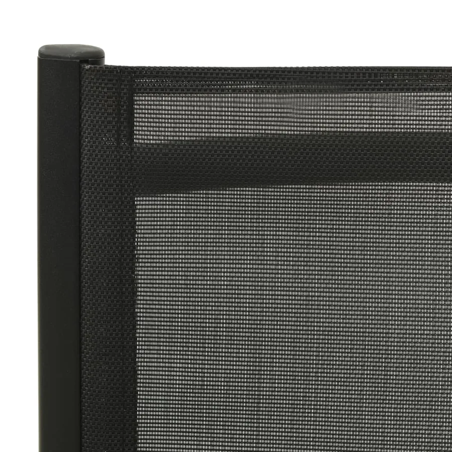 Ensemble à manger de jardin 9 pcs aluminium anthracite - 13