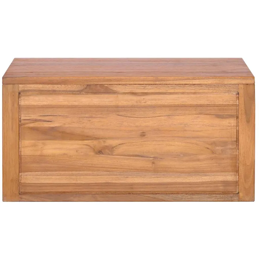 Armoire murale de salle de bain 60x45x30 cm Bois de teck massif - 4