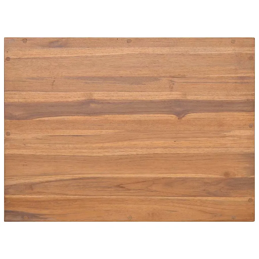 Armoire murale de salle de bain 60x45x30 cm Bois de teck massif - 6