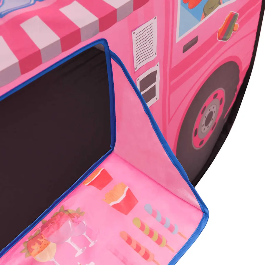 Tente de jeu pour enfants Rose 70x112x70 cm - 7