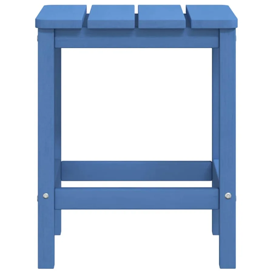Chaise de jardin Adirondack avec table PEHD Bleu aqua - 6