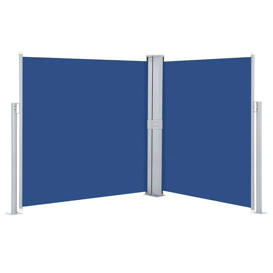 Auvent latéral rétractable Bleu 160 x 600 cm - 2