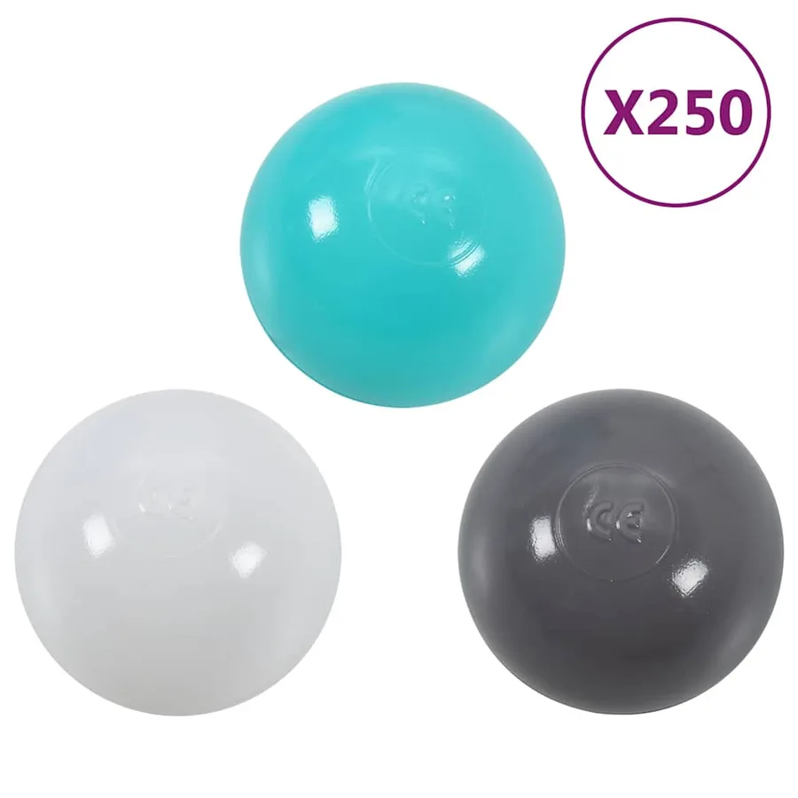 Tente de jeu pour enfants avec 250 balles Rose 70x112x70 cm - 9