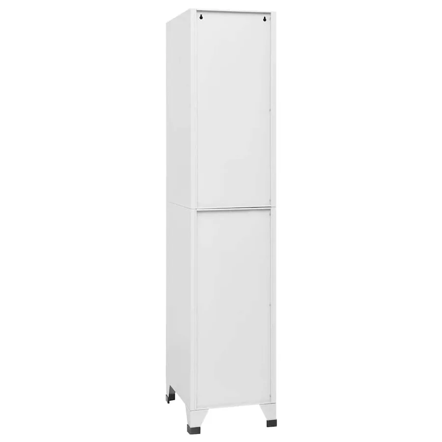Armoire à casier avec 3 compartiments 38x45x180 cm - 5