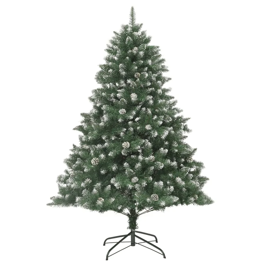 Sapin de Noël artificiel avec support 240 cm PVC - 2