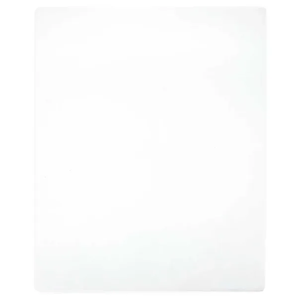 Drap-housse Jersey Blanc 160x200 cm Coton
