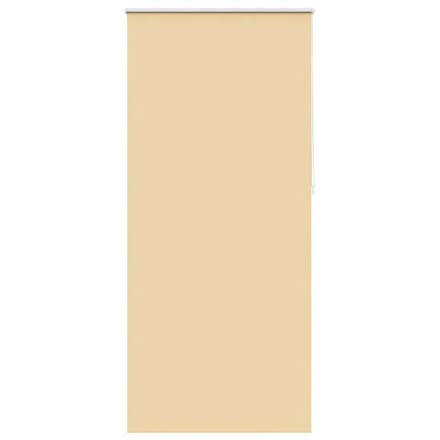 Store enrouleur occultant 124,4 x 230 cm, largeur du tissu 120 cm, beige - 2