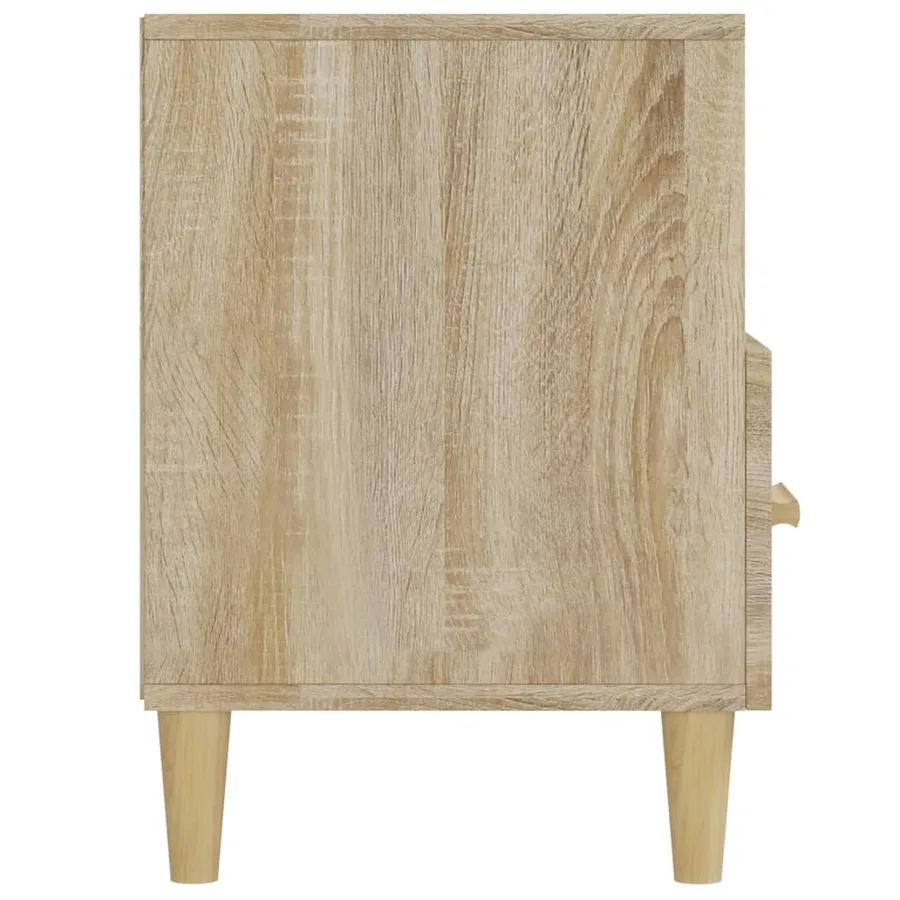 Meuble TV Chêne sonoma 102x36x50 cm Bois d'ingénierie - 8