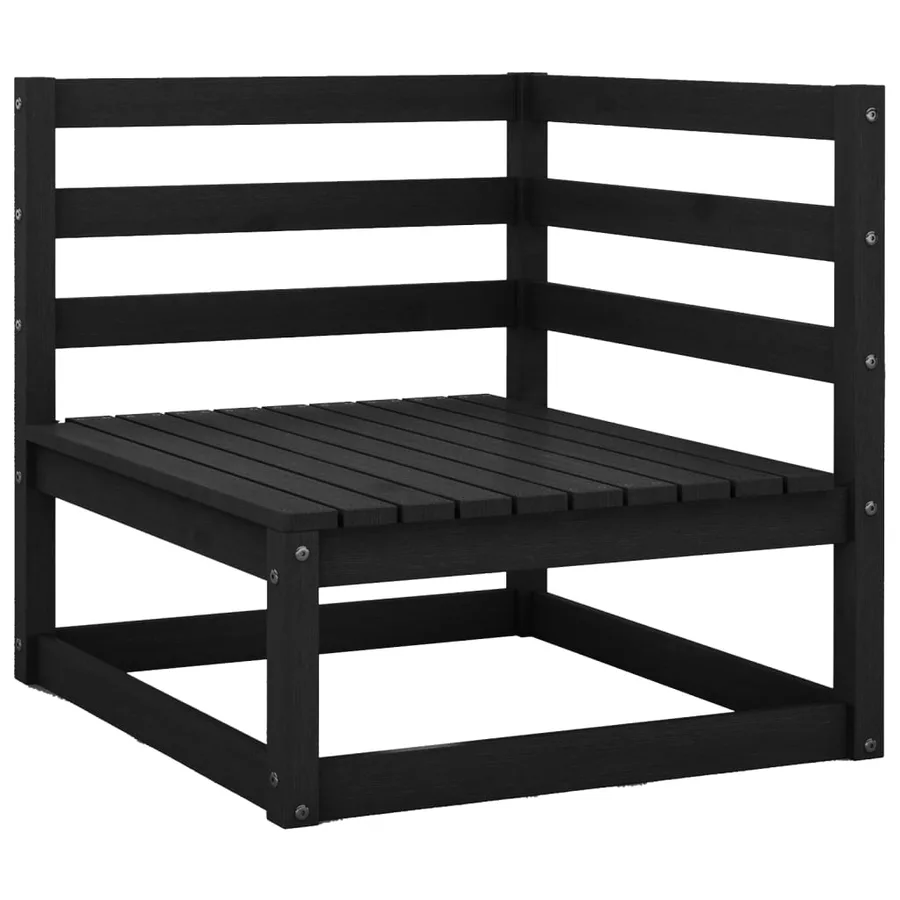 Salon de jardin 8 pcs avec coussins Bois de pin massif - 4